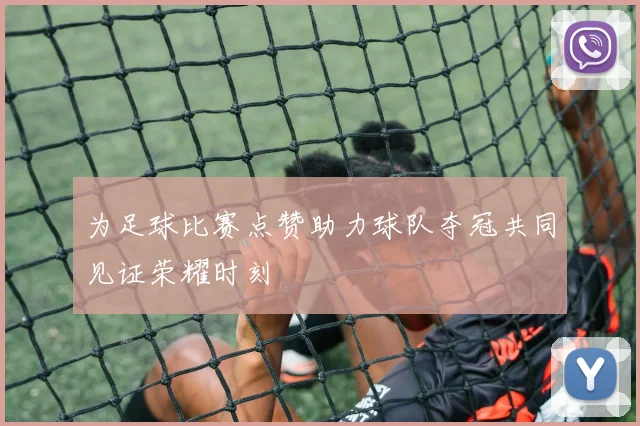为足球比赛点赞助力球队夺冠共同见证荣耀时刻